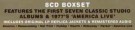 America – The Warner Bros. Years 1971-1977 (2015) Box Set CD thumbnail
