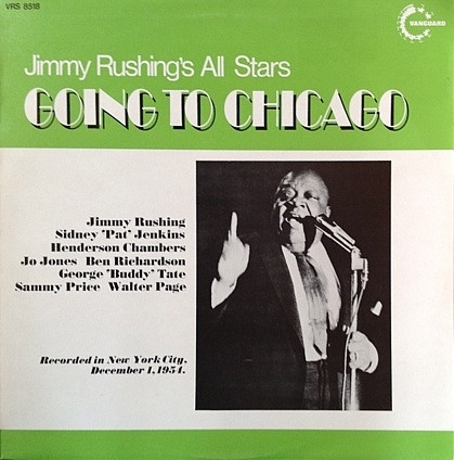 Jimmy Rushing – Jimmy Rushing's All Stars Going To Chicago (1972)