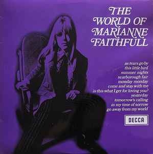 Marianne Faithfull – The World Of Marianne Faithfull (UK69)